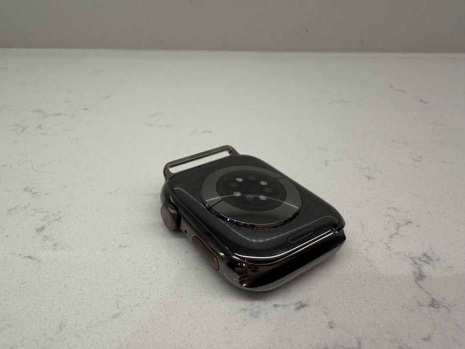 Apple Watch series 7 Celluar 45 Graphite Steel bransoleta mediolańska