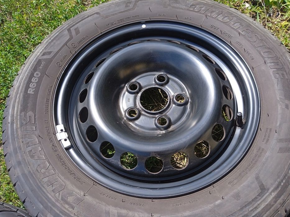 koła stalowe 5x120 vw t5 t6 multivan transporter opony 215/65 16c felg