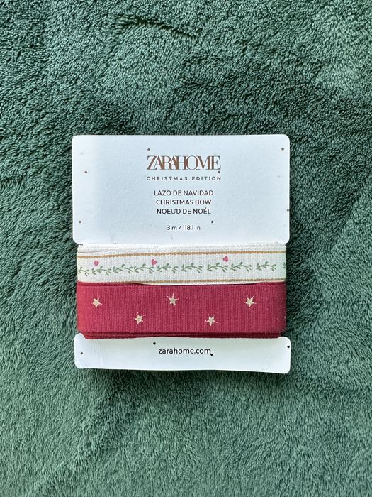 Zara Home — різдвяний подарунковий набір дитячих стрічок
