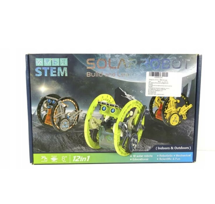 Robot solarny 12w1. Solar robot.