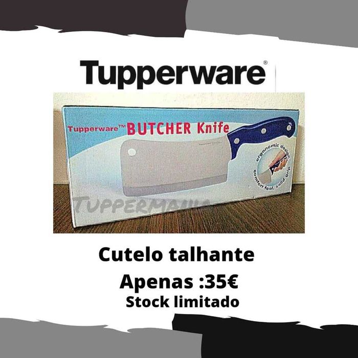 Artigos tupperware em promoção