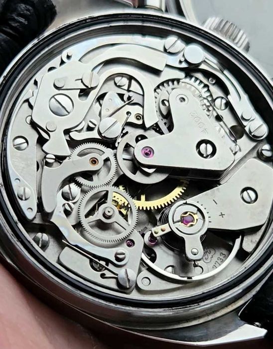 Dugena Chronograph Valjoux 7733, z lat 70tych w stanie MINT Vintage