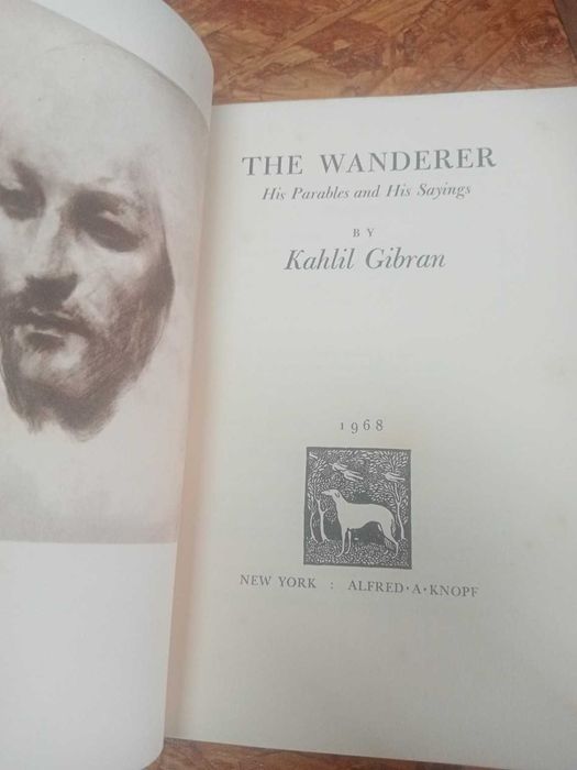 Kahlil Gibran – The Prophet + The Wanderer – Edições Knopf anos 60