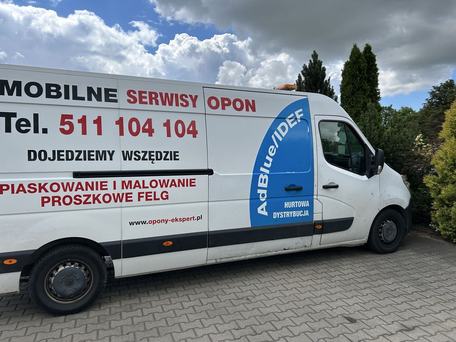 Mobilny serwis opon.