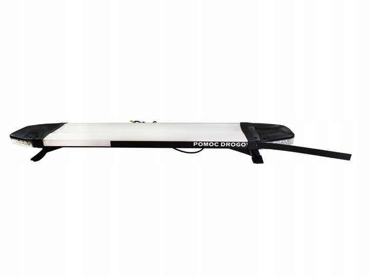 Belka ostrzegawcza stroboskopowa LED Pomoc drogowa 90cm pilot