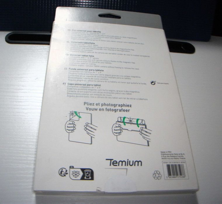 Capa Temium Universal para Tablet 7"-8"