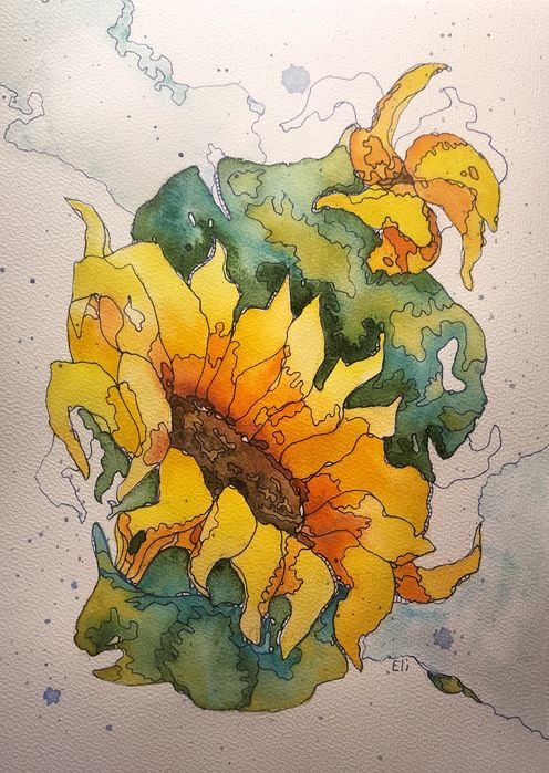 Obraz akwarela A4 (300gm)