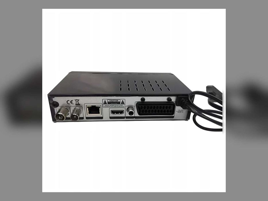 Tuner DVB-T2 Dekoder Telewizji Naziemnej HEVC H.265 4K Ultra HD HDMI USB Nagrywanie PVR Pilot Scart