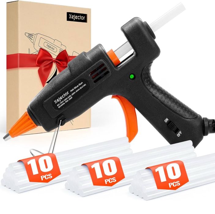 Клейовий пістолет Kejector 20W + клейові стрижні