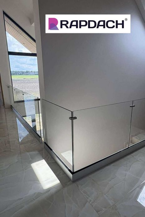 Balustrada Szklana Barierki Balkonowe Poręcz Szklana Balkon Francuski