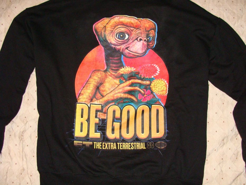 Camisola com Capuz Preta - E.T. The Extra-Terrestrial