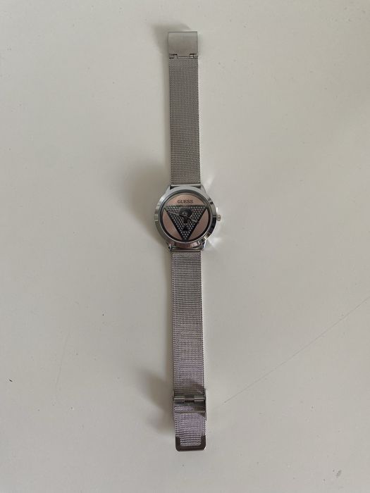 Damski zegarek GUESS (Model 2140) – Bransoleta Mesh, Rose Gold & Silver
