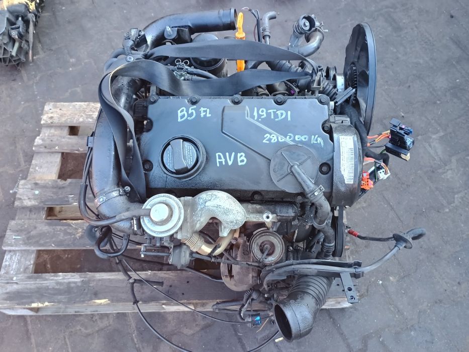 Silnik kompletny volkswagen passat B5 Lift 1.9 tdi avb