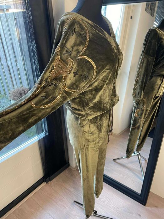 Dres welurowy wzór louis vuitton rozm 42