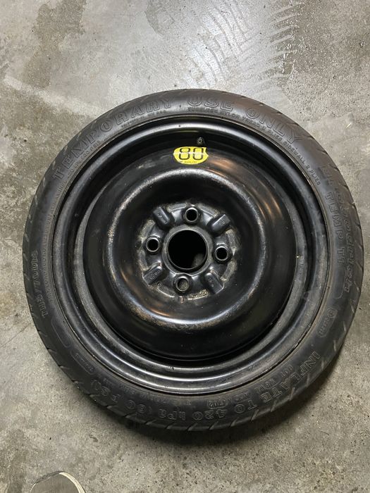 TOYOTA YARIS. Koło dojazdowe