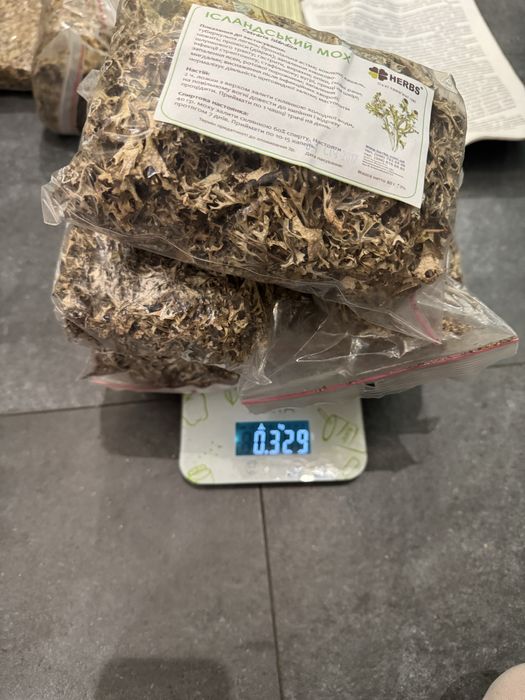 Ісландський мох сушений