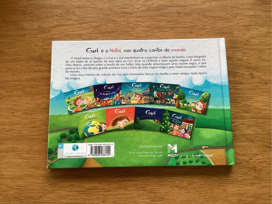 Livro português infantil, Gui e o Natal nos quatro cantos do mundo