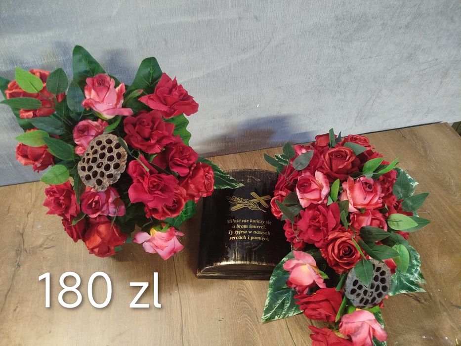 Wiązanki kompozycje nagrobne