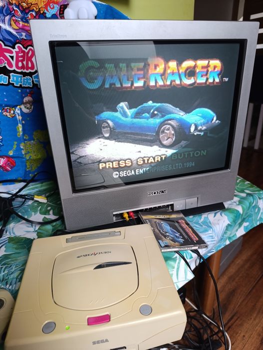Sega Saturn NTSC-J HST-3220 Biała