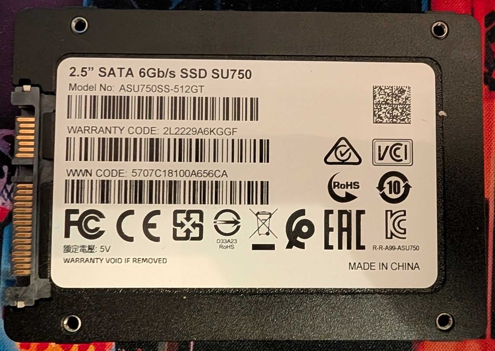Dysk SSD 512GB ADATA SU750 2.5