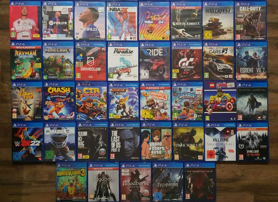 Ігри на ПС4 та ПС5