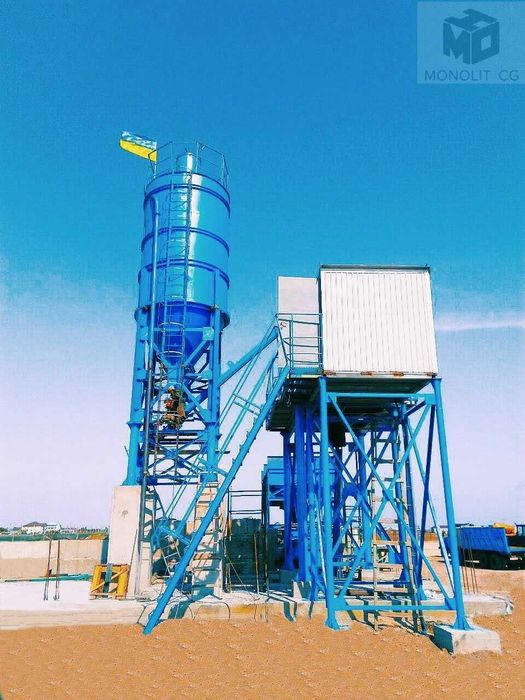 Стаціонарний Полегшений бетонний завод — АБЗУ-60 (60м3/год) від МЗБУ