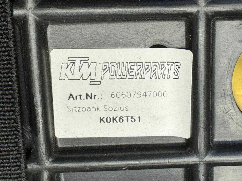 Banco Ergo Seat Power Parts  para KTM 1290