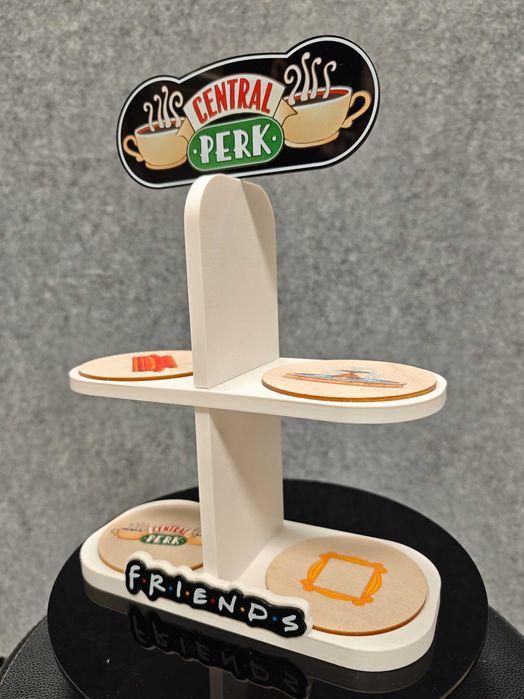 Stojak na kubki Friends Central Perk prezent dla fana 280 mm