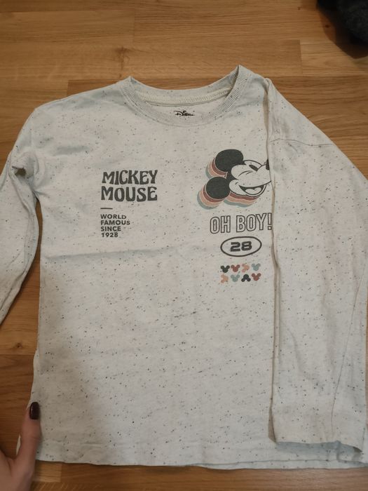 Bluzka mickey mouse myszka miki Reserved 134
