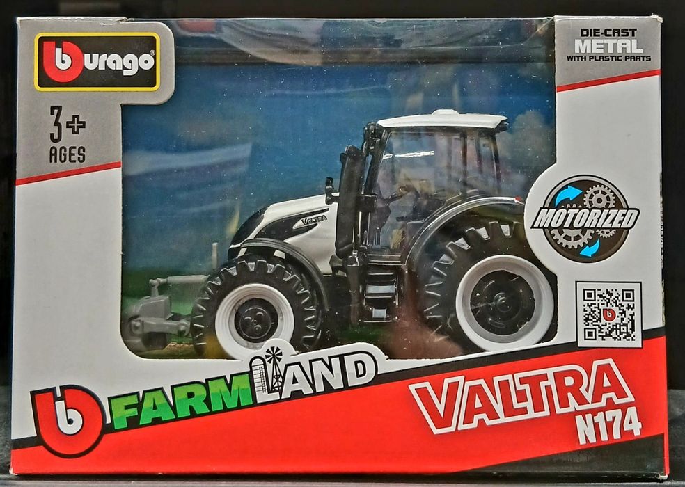 Bburago - Traktor- Ciągnik - Valtra N174 - skala około 1:64