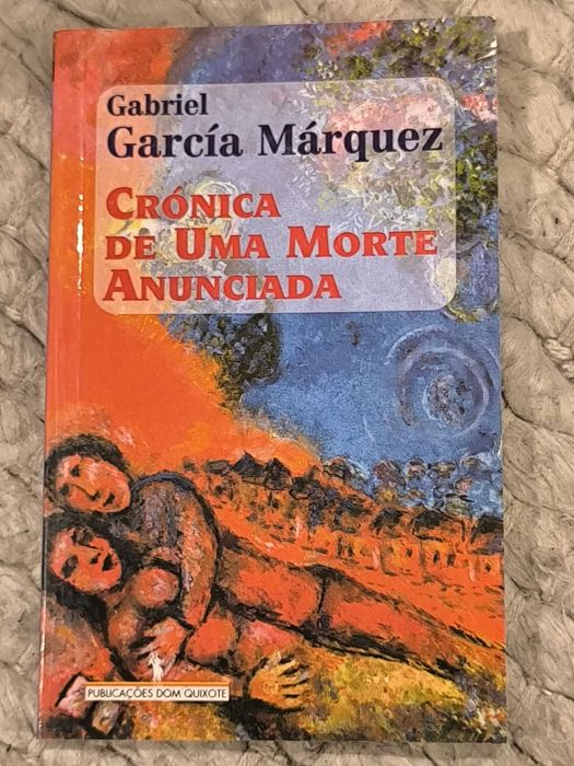 Livro "Crónica de uma Morte Anunciada" de Gabriel García Márquez