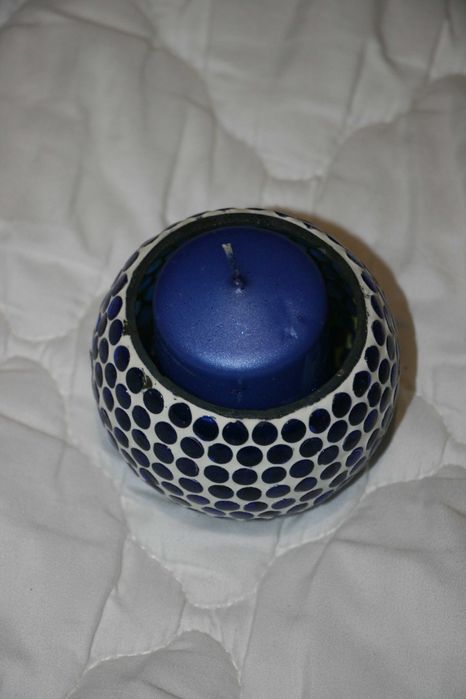 Castiçal com Vela da Viva - NOVO