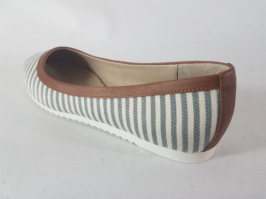 BALERINKI PIER ONE balerinki DAMSKIE skóra naturalna nowe R 37