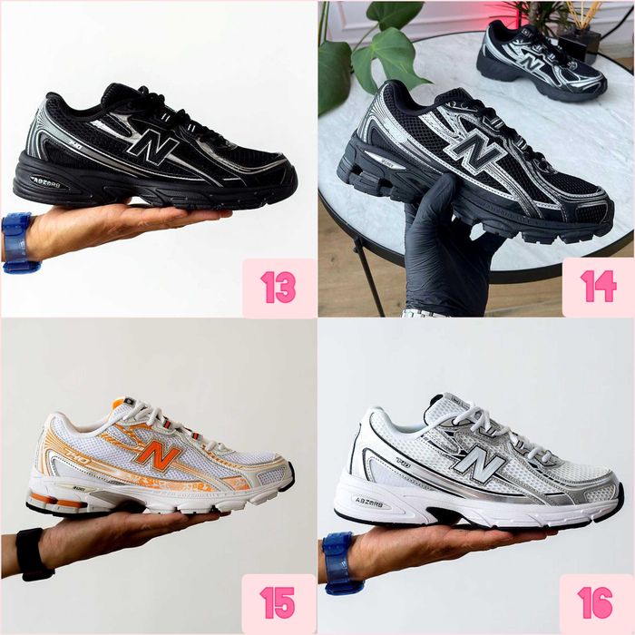 ‼️Без Передплати Легкі Кросівки New Balance 740 різних кольорів | Розміри 36 - 45 | Унісекс | Нью Беланс 740