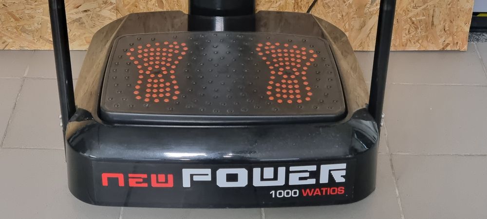 Plataforma Vibratória e Oscilante New Power 1000