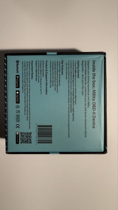 MBito OBD2 dla MERCEDES interfejs diagnostyczny OBD-II BT Android/iPhone