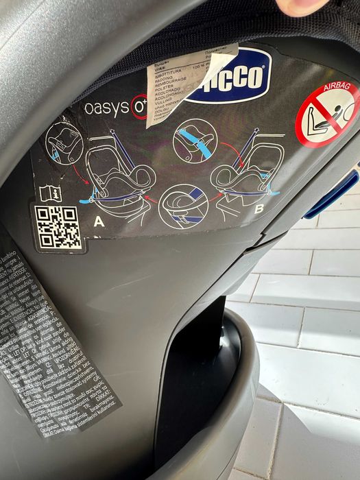 Cadeira Auto CHICCO Oasys 0+ Up – Bom estado