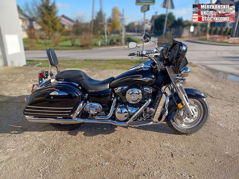 Kawasaki Vulcan 2007 VN Vulcan Nomad 1600 100% bezwypadkowy, transport.