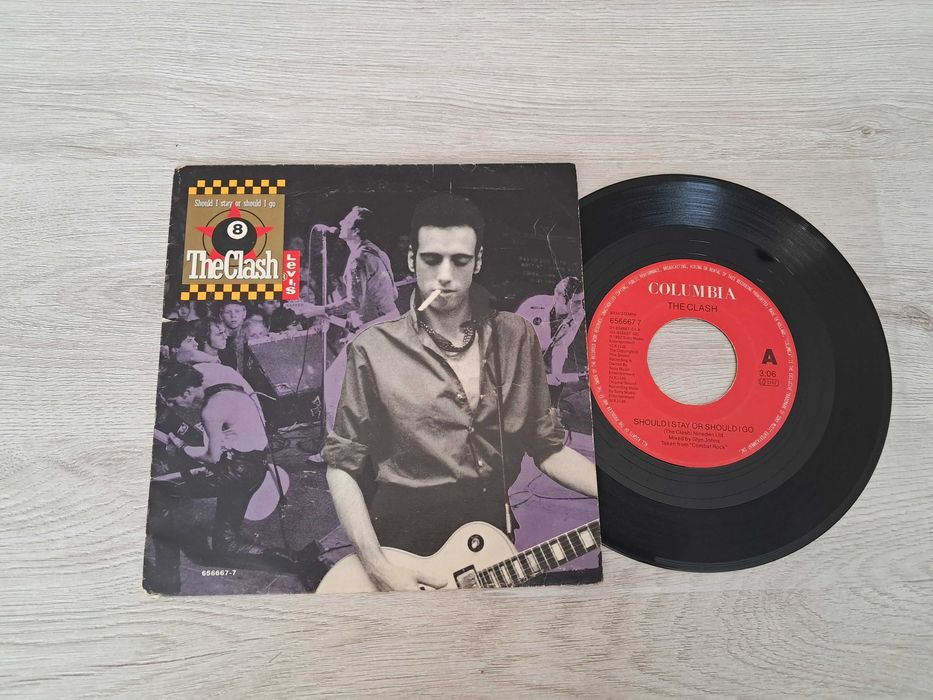 The Clash Should I Stay Or Should I Go  WINYL  (7'')