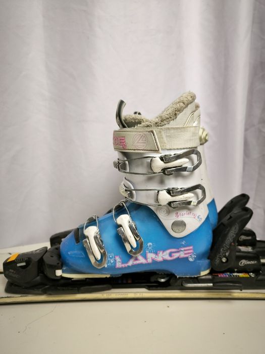 Dziecięcy komplet narciarski Head Narty 100cm + buty Lange 31