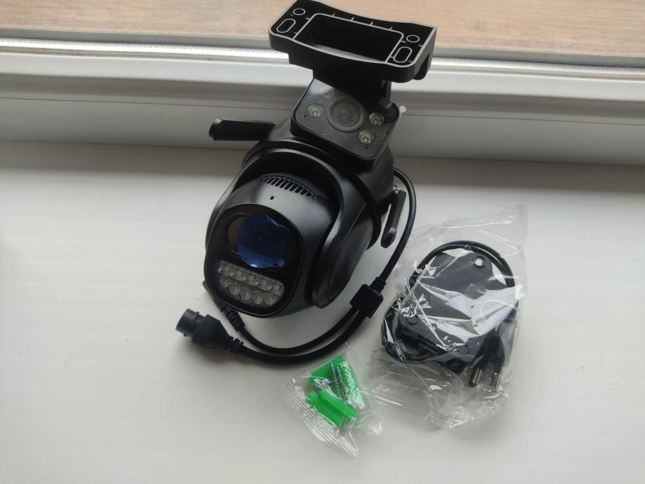 4K WiFi камера 8MP подвійним об'єктивом зумом шт.інтелект нічнебачення