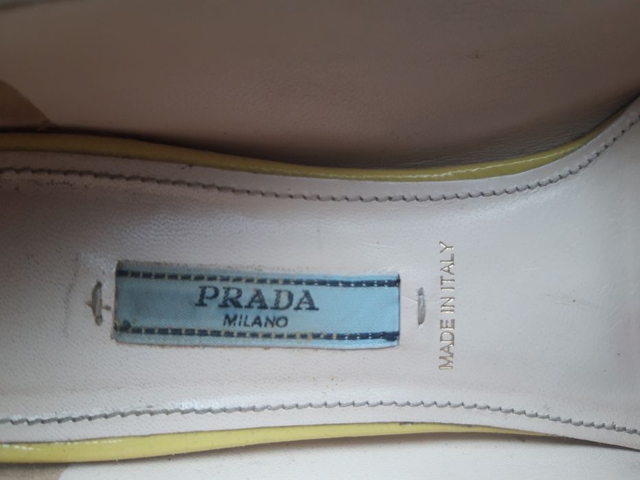 Лоферы туфли Prada оригинал Италия