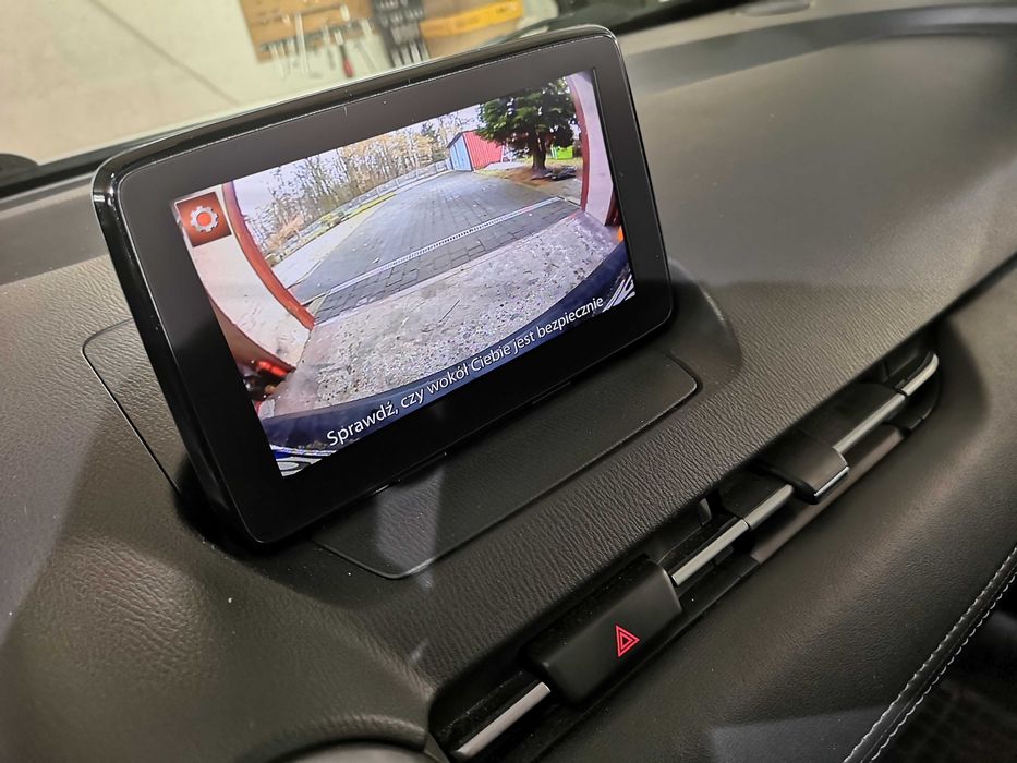 Kamera cofania Mazda 2 3 6 CX3 CX5 obraz na fabrycznym tablecie 7 cal