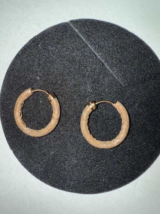 Сережки pandora rose matte brilliance hoop