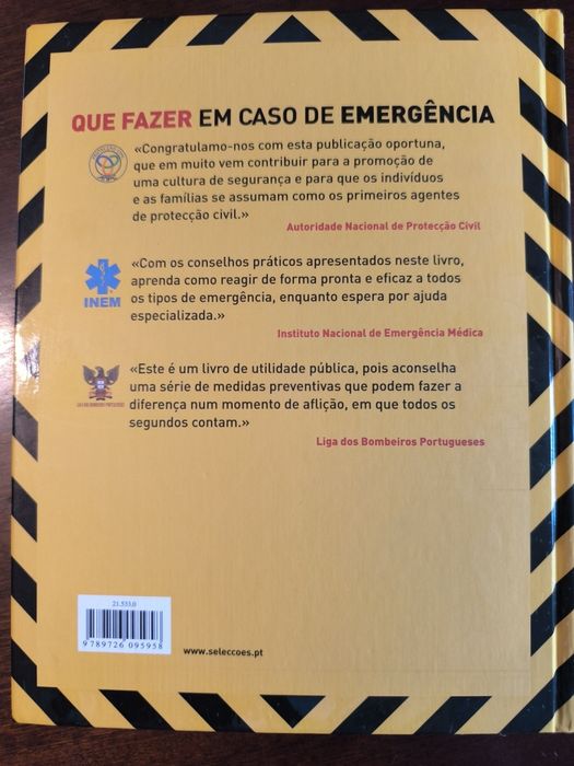 O que fazer em caso de Emergência