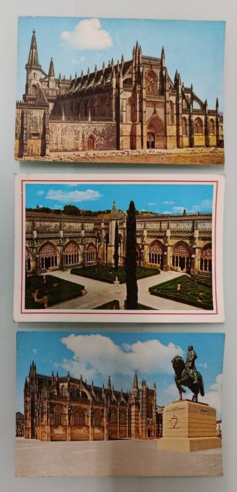 POSTAIS: Fátima/Batalha/Óbidos/Bragança/T. Novas/C. Branco e Famalicão