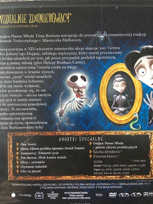 Gnijąca panna młoda DVD lektor PL