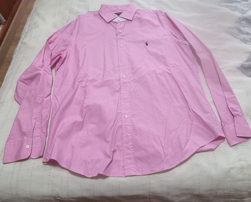 Camisa masculina da Polo Ralph
