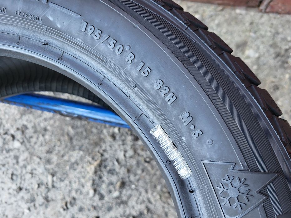 195/50/15 R15 Uniroyal MS Plus 66 2шт ціна за 1шт шини