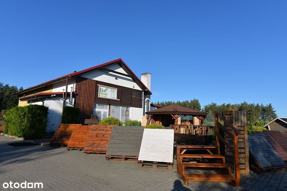 Budynki Usługowe Warsztat Restauracja  Utwardzony plac Hale magazynowe